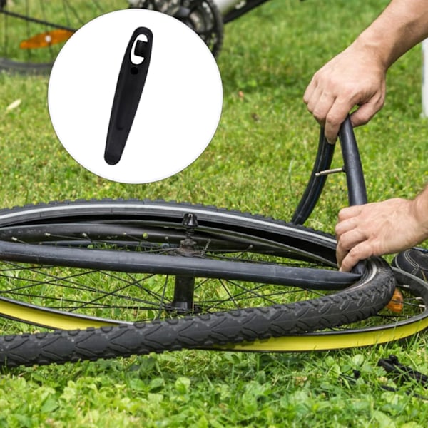4 stk. Cykel Nylon Dækhegn Værktøjer Cykel Dækstang Stang, Sort