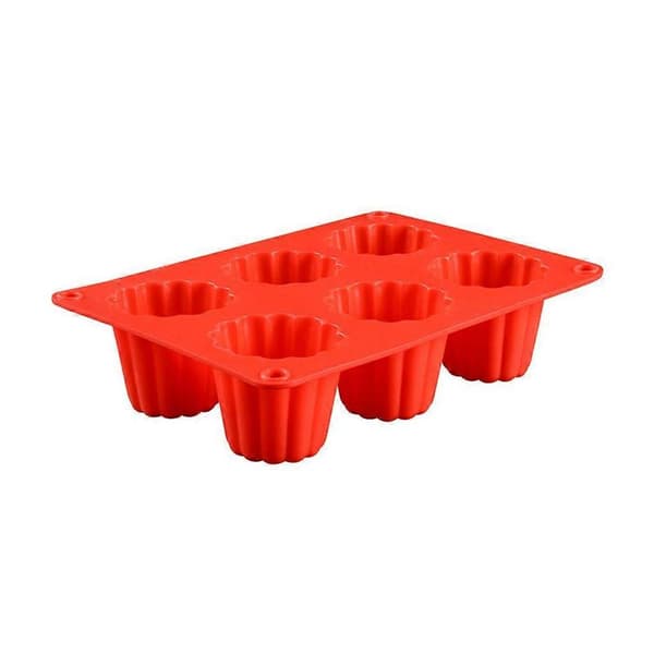 Cake Mold Portable Muffin Cupcake Chocolate Soap Molds Silicone Baking Mold