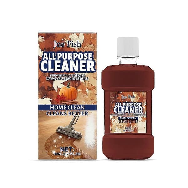 Autumn Spice -yleispuhdistustiiviste - turvallinen puu- ja laattalattioille R7A6 Brown 1pcs