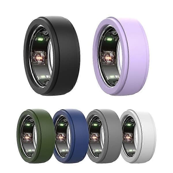 Silikonringbeskytter for Oura Ring Gen 3, elastisk ringdeksel for Oura Ring Gen 3 for trening S