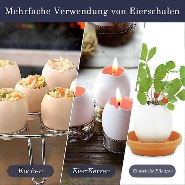 Eierkpfer Eierffner Eier, Cracker Eier Separator