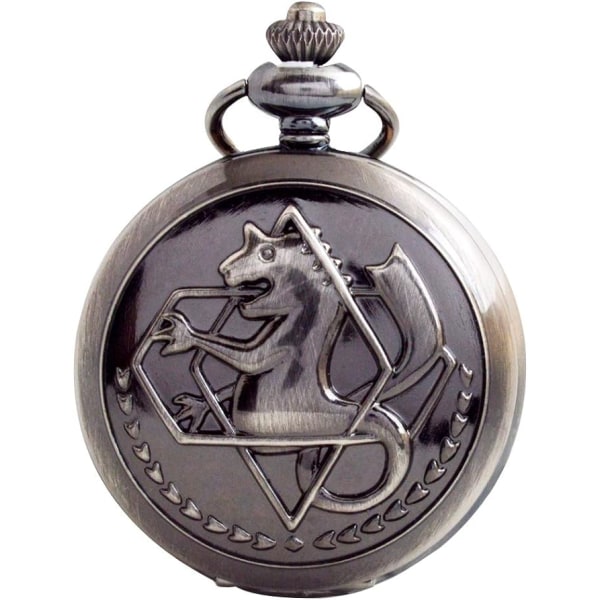 Fullmetal Alchemist -taskukello ketjulla Vintage Quartz Edward Elric Anime -taskukello Cosplay -asusteet