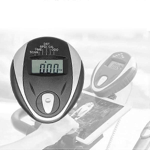 Motionscykel, træningscykelcomputer, uden pulsmåler, erstatningsmonitor speedometer til cykelmonitor, cykelmonitor