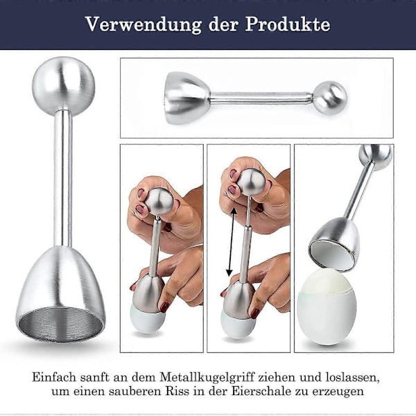 Eierkpfer Eierffner Eier, Cracker Eier Separator