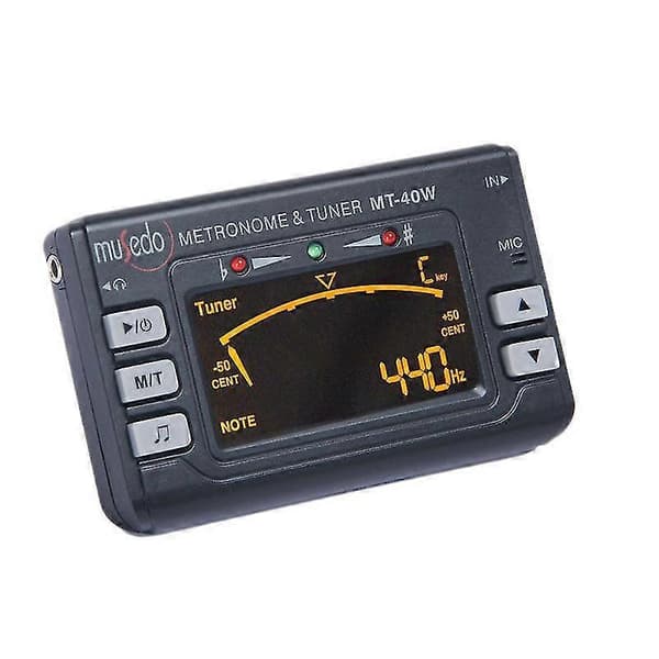 Musedo Mt-40w Metro-Tuner Tonegenerator Elektronisk Digital Lcd 3 I 1 Lcd Klarinett Saksofon Tuner/Metronom
