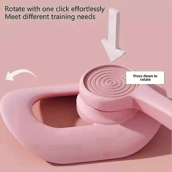 Mireva Fit Bækkenlårtræner Digitalt Display Bækkenbundstræner Pink Countless Adjustable