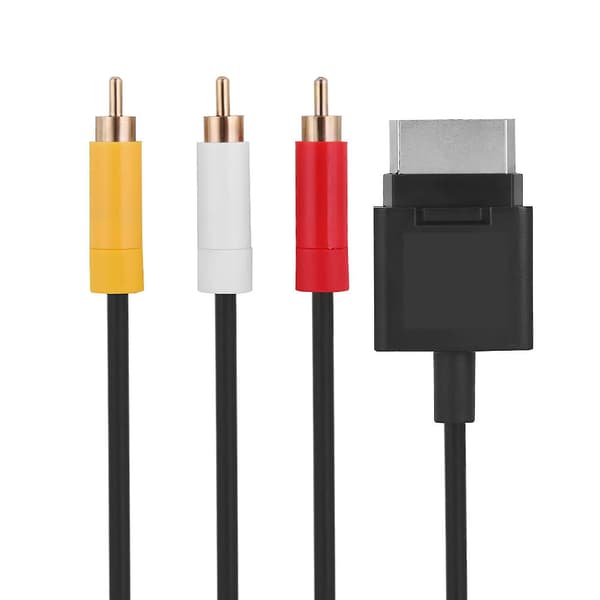 1,8M Komponent ABS TV-kabel AV-kabel o Videokabel för XBOX 360 Slim