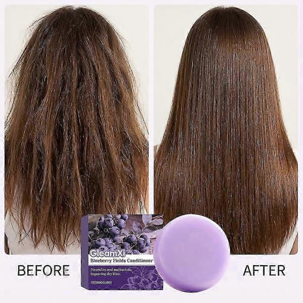 Blueberry Fields Schampo & Balsam-paket för minskad håravfall och hårbottenhälsa Conditioner