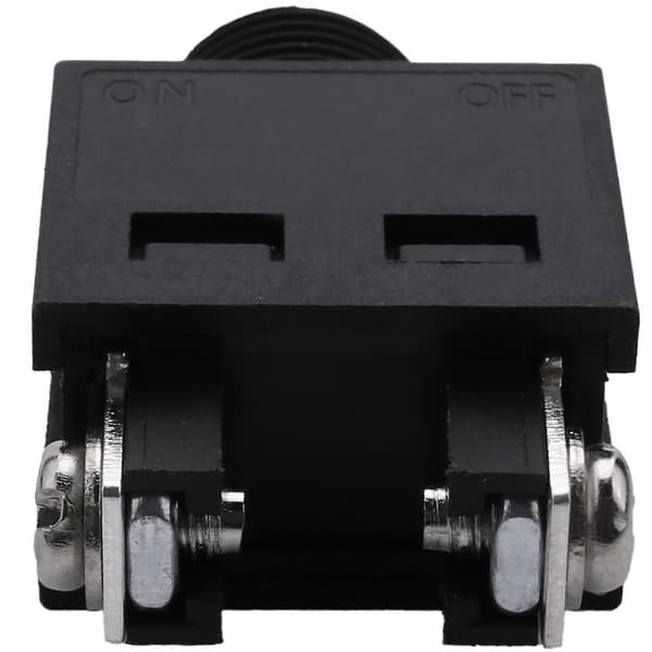 3X 250V ON/OFF Position Vippekontakt til Vinkelsliber Black