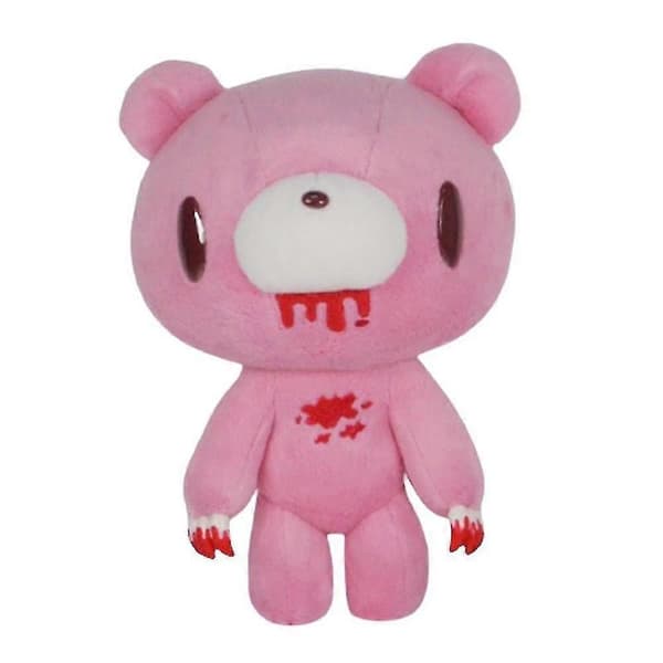 Gloomy Bear Hug Pillow Plush Stuffed Game Character Stuffed Collection Black White