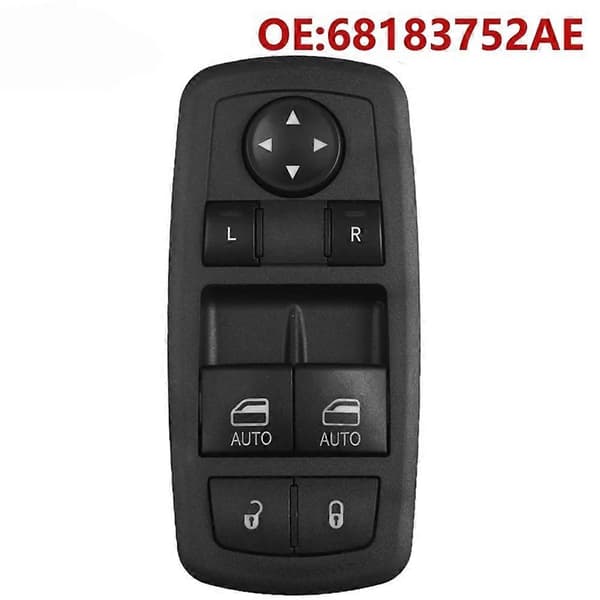 For Dodge Challenger 2015 2016 2017 Bil 68183752AE Elektrisk Vindusknappbryter Regulator Black