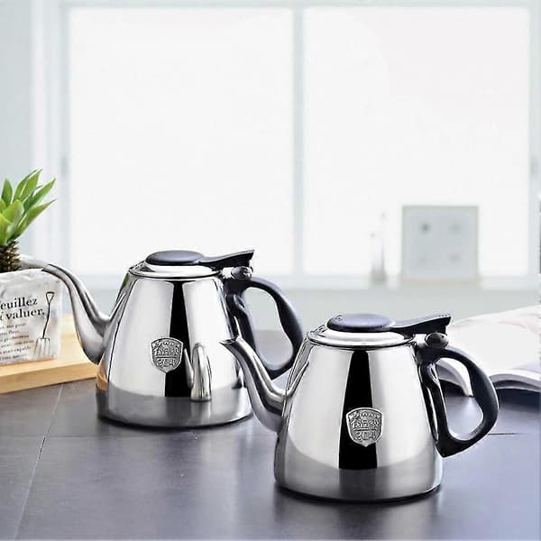 Husholdningshotel Rustfrit Stål Induktionskomfur Kedel Grydebeholder 1.2L