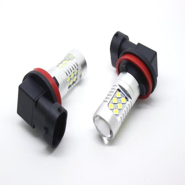 Tåkelys H8 H11 LED-pærer 6000K 1100 lumen 12v