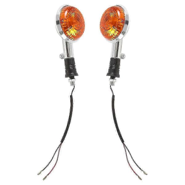 Signallins för Yamaha Virago 85-99, 2-pack klara lampor