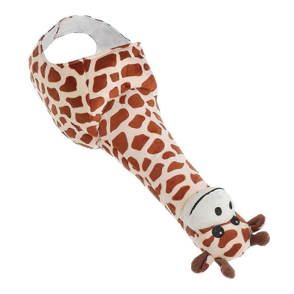 Plysj Hodeplagg Giraff Kostyme Hatt Multi 60x10cm Varmebeskyttelse 1 stk