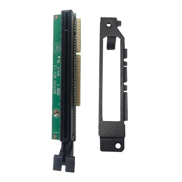Riser-kort til Lenovo ThinkCentre M920xM720q ThinkStation P330 BLD Tiny5 PCIE16 Riser-kort 01AJ940 Baffle + Riser-kort A