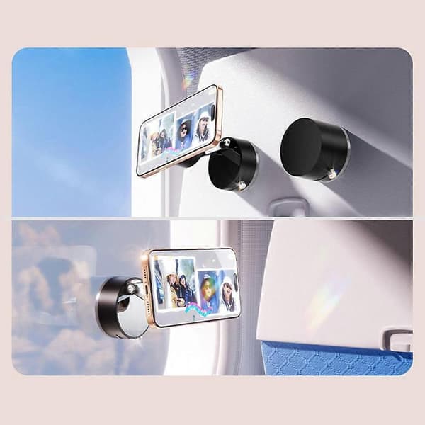 Car Mount with Rubidium Panel for Easy Phone Viewing, Magnetic Car Phone Holder
