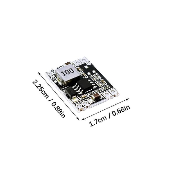 Programmerbar adapter strømregulator stabilisert strømforsyningsmodul 4.5V-28V til 3.3V 5V 9V 12V justerbar flerfarget 5V