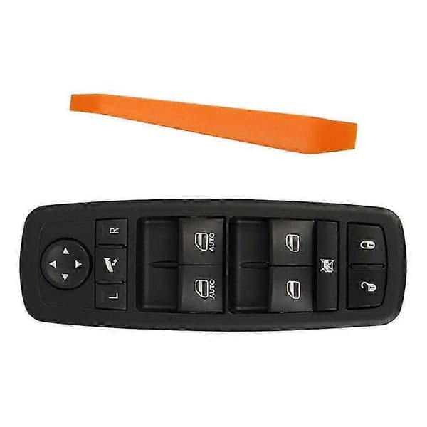 56046826AD Bil Power Window Master Switch med Pry Tool til Dodge Journey Ram 1500 2500 3500 Chrysler 300 2011-2018 Black