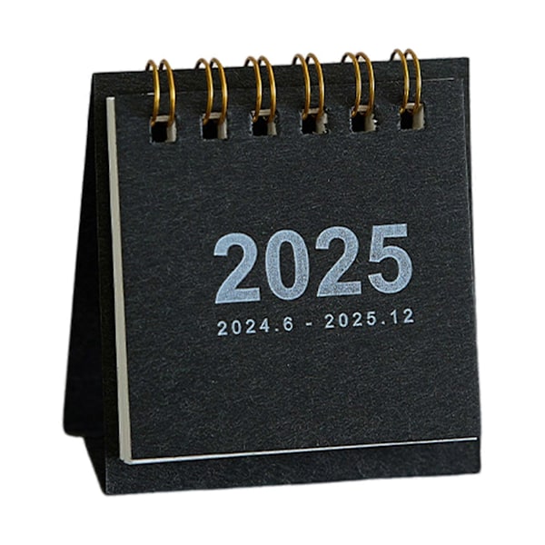 2025 Mini Pöytäkalenteri Pysty Käännettävä Työpöytäkalenteri Päivittäinen Suunnittelija Suunnitteluun Järjestämiseen Kotiin Kouluun Toimistoon Työpöydän Koristeeksi Black