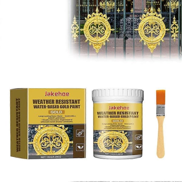 Vannbasert gullmaling for hestepyntdekorasjon Gullmaling-150g
