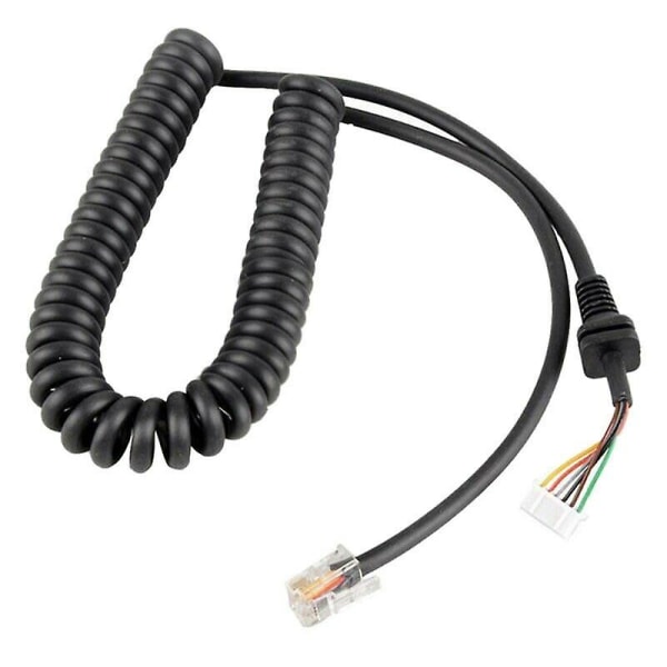 Mikrofonkabel för bilhandhögtalare för -48 -48A6J FT-8800R FT-8900R FT-7900R FT-1807 FT-7800R FT-290 black