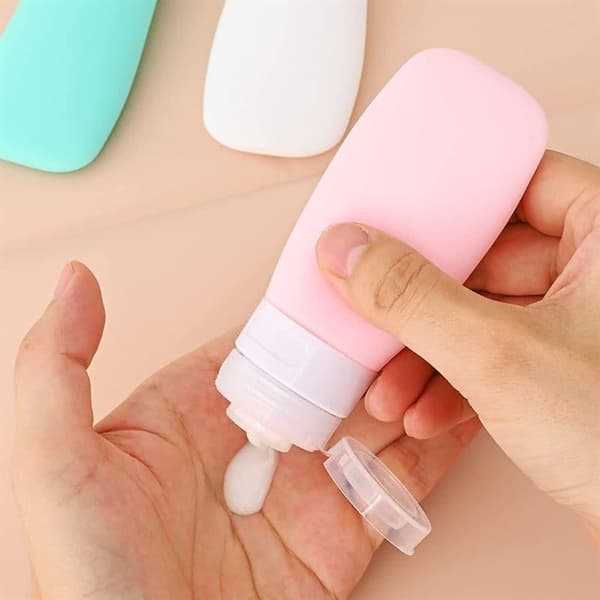 Reusable Silicone Travel Bottles - 4 pcs - 60 ml
