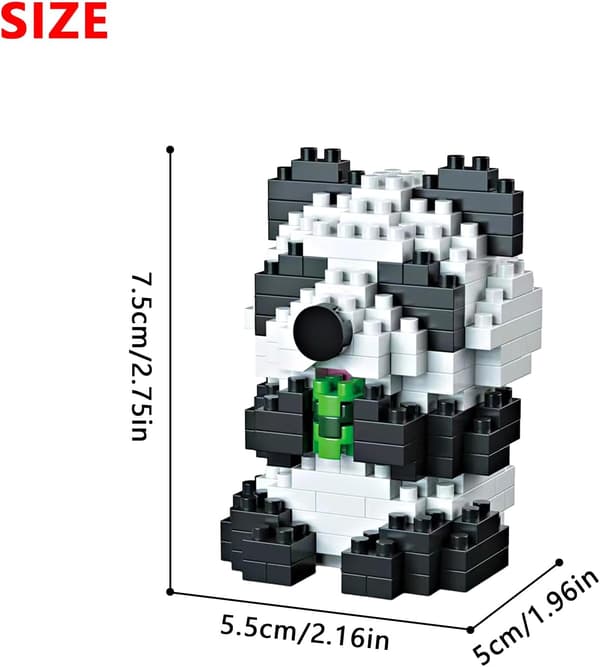 Dyresæt til voksne og børn (panda, 239 dele)