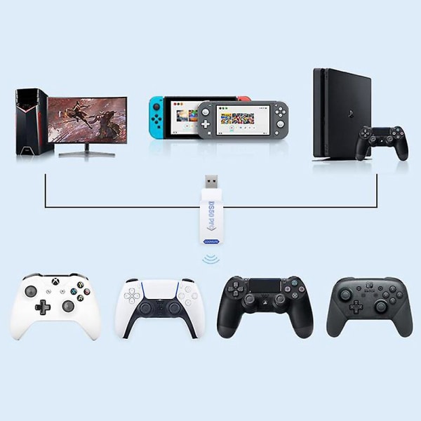 Coov Ds50 Pro For Ps5 Controller Til For Ps4/switch/pc Adapter Multi Player