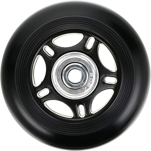 2 stk. reservehjul til kufferter, reservehjul, lagerreparation til bagagekufferter, 70×24mm, sort