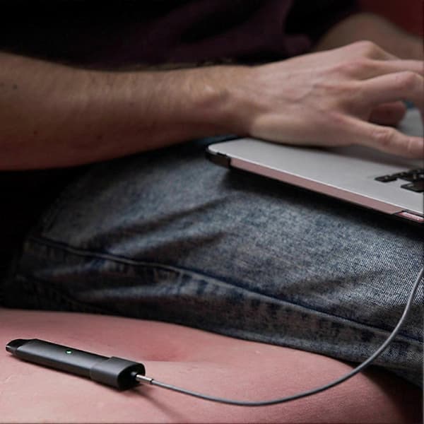 USB-liitännän latauskaapeli Vuse Alto Magnetic 45cm (harmaa USB-A)