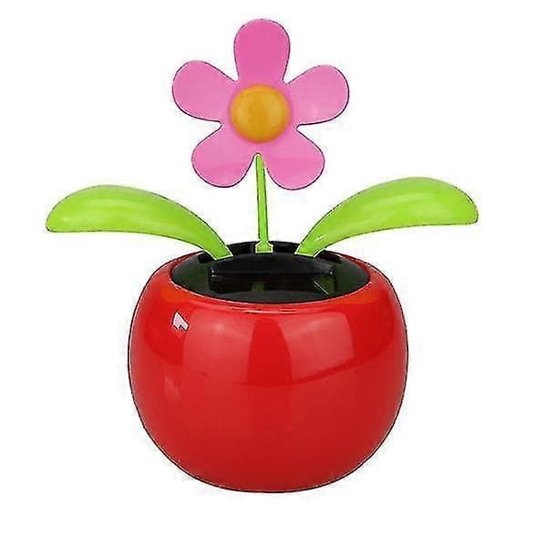 solgungande solrosblomma leksaksdekorationer rosa