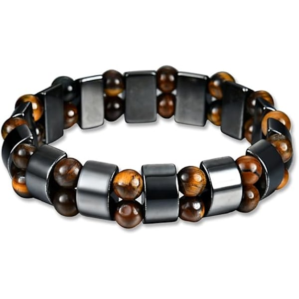 Healthcare Bracelet Unisex Stylish Weight Loss Hematite Stone Slimming Healthy Bangle Jewelry