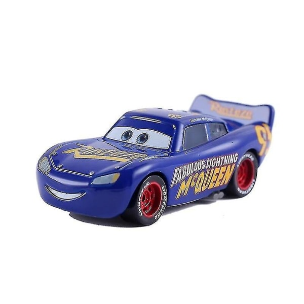 Ny Pixar Multistyle Racing2 3 Ny Raymond Lightning Mcqueen Jackson Storm Formgjuten metallleksaksbil M