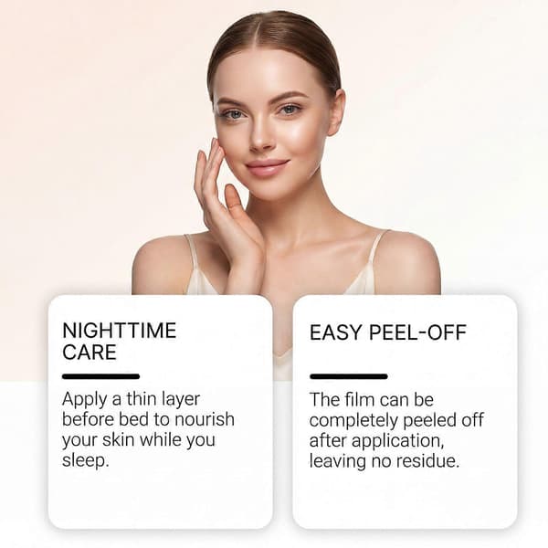 TX Astaxanthin Overnight Wrapping Mask, återfuktande nattbehandling för ljus, elastisk hud 3PCS