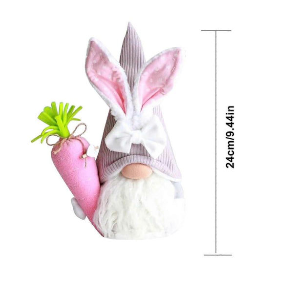 Easter Bunny Faceless Doll Decoration Gift style1730