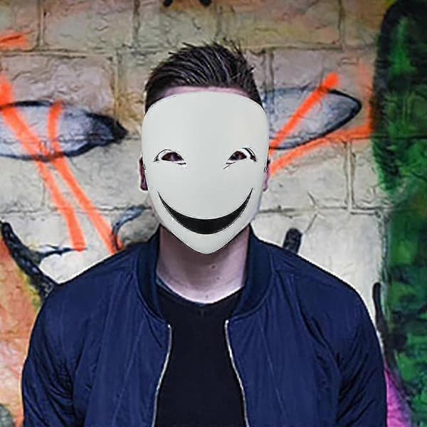 Maskeradkostym Mask Halloween Mask Vit