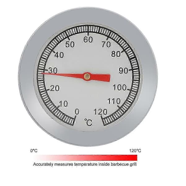 BBQ Pizzagrilltermometer för mätning av temperaturer upp till 120°C 25-26