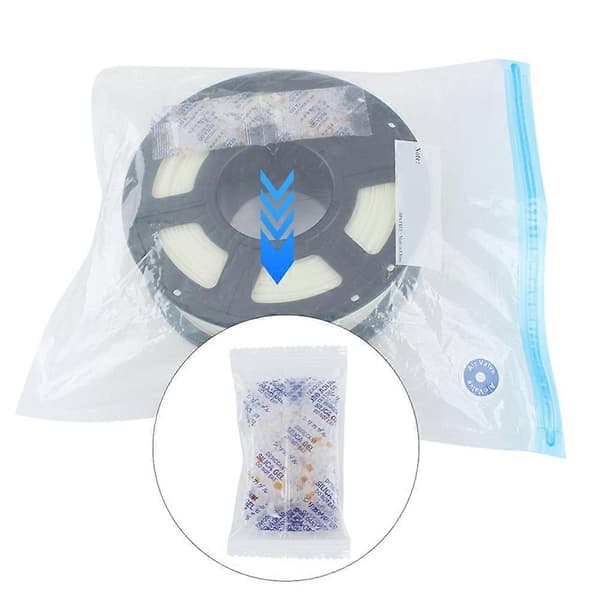 6 STK for Bambu Lab AMS filament tørkemiddel fargeendring silikon tørkemiddel for Bambu Lab P1P P1S X1C X1E H2D for K2 Plus
