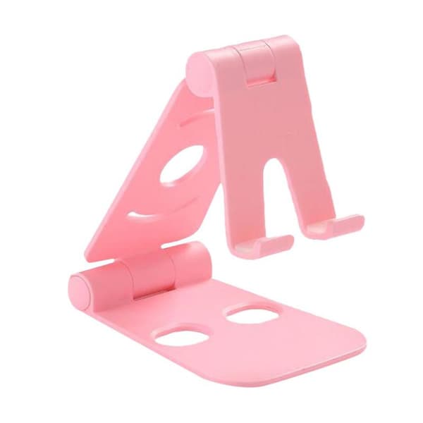 Universelt Justerbart Telefonstativ Holder for Telefonbrett for iPhone for Samsung Sammenleggbar Rose gold