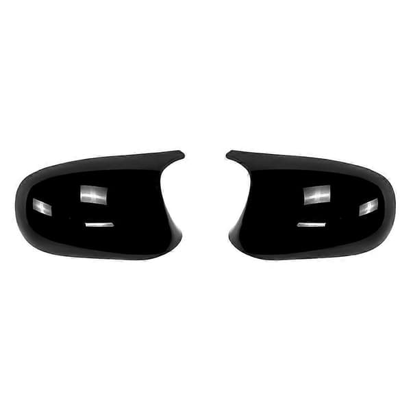Backspegelkåpa Vingkåpa Trim Kompatibel med BMW 1 3-serie E87 E88 E81 E82 E90 E91 E92 E93 Exteriörtillbehör Black