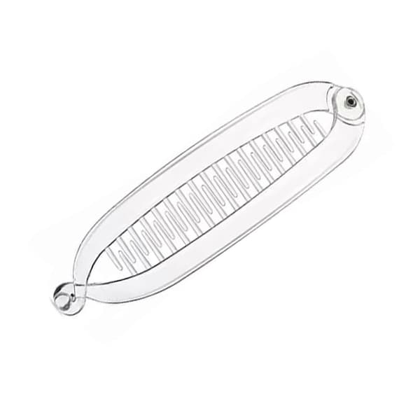 Banaanihiusklipsi Ohra Twist Kampapidike Liukuklipsi Banaani Kala O1U5 Transparent One-size