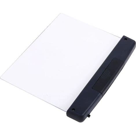 Bærbar LED-leselampe, kreativ flatpanel-leselampe til soverommet