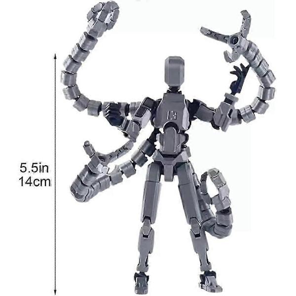 T13 Multi-leddet Action Figur Tilbehør med 3D-print, Legetøjssamling