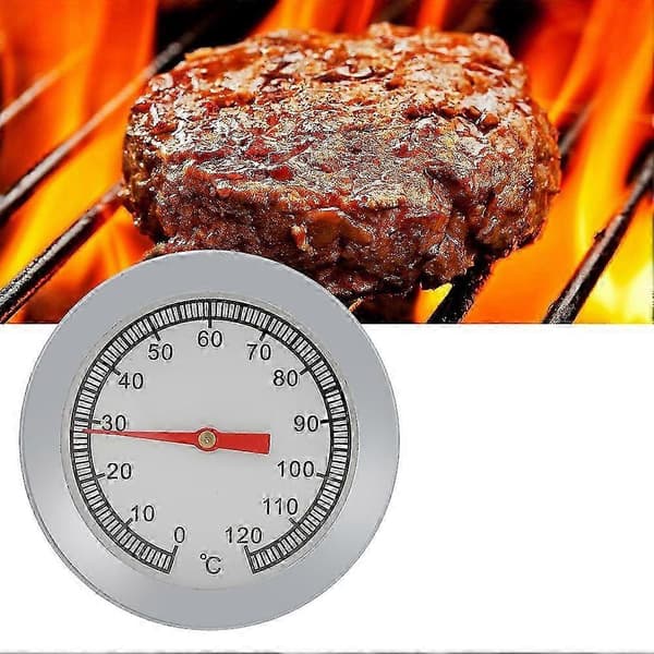 BBQ Pizza Grill Termometer for Måling av Temperaturer opp til 120°C 25-26
