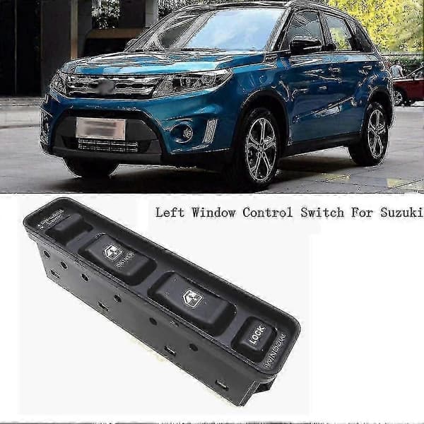 Bil Power Window Master Control Switch Venstre Høyre Kompatibel med Suzuki Vitara