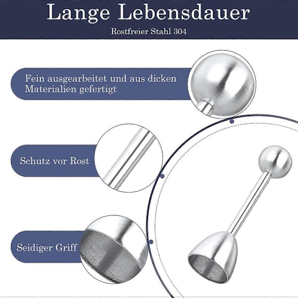 Eierkpfer Eierffner Eier, Cracker Eier Separator