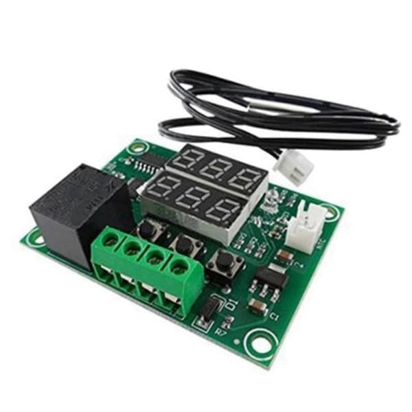 5X DC12V XH-W1219 NTC Sensor Switch Regulator Sensormodul Temperaturregulator Termostat Green