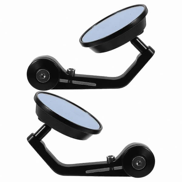 Motorcykelstyreändsspeglar, Lättviktsbackspeglar i aluminiumlegering