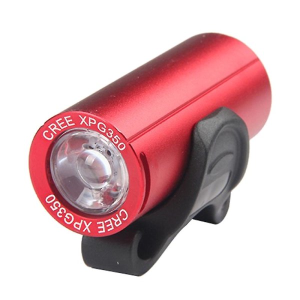 Mountainbike forlygte Cykellygte Cykellygte LED Genopladelig Red
